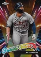 2024 Topps Chrome Future Stars #FS16 Riley Greene Gold Refractor Baseball Card