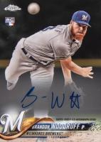 2018 Topps Chrome Rookie Autograph #RA-BW Brandon Woodruff Baseball Card