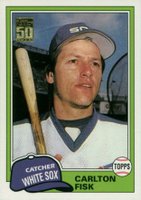 2001 Topps Traded #T100 Carlton Fisk 1981 Reprint Baseball Card