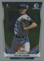 2014 Bowman Draft Picks #CDP79 Dylan Cease Chrome Baseball Card