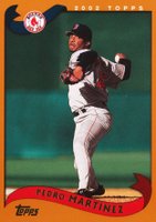 2002 Topps #1 Pedro Martinez Baseball Card