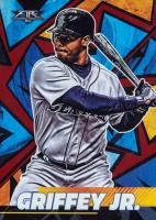 2021 Topps Fire #108 Ken Griffey Jr. Onyx Baseball Card