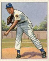1950 Bowman #48 Lou Brissie Baseball Card