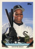 1993 Topps #150 Frank Thomas Florida Marlins Inaugural Baseball Card