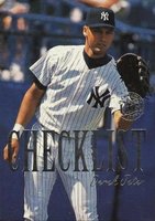 1996 Ultra Checklists #5 Derek Jeter Series 2-Gold Medallion Baseball Card