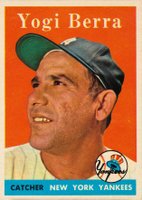 1958 Topps #370 Yogi Berra Baseball Card