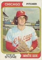 1974 Topps #486 Steve Stone Baseball Card