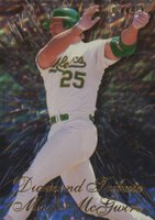 1997 Fleer Diamond Tributes #7 Mark McGwire Baseball Card