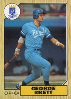 1987 O-Pee-Chee #126 George Brett Baseball Card