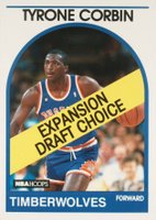 1989 Hoops #319 Tyrone Corbin Basketball Card
