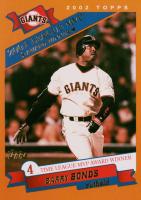 2002 Topps #717 Barry Bonds Baseball Card
