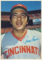 1980 Topps Superstar 5 x 7 Photos #3 Johnny Bench Gray Back Baseball Card
