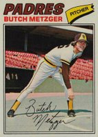 1977 Topps #215 Butch Metzger Baseball Card