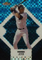 2006 Finest #125 Derek Jeter Black Refractor Baseball Card