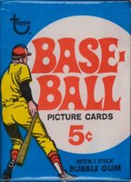 1969 Topps #WP Wax Pack 5 Cent Baseball Card