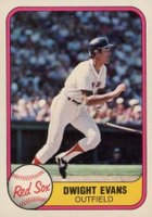 1981 Fleer #232 Dwight Evans Baseball Card