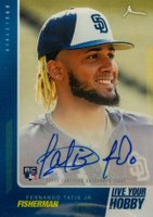 2019 Topps X Gary Vee DIRECT360 Live Your Hobby #H4-C Fernando Tatis Jr. Autograph-Blue Baseball Card