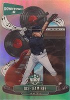 2022 Panini Diamond Kings Downtown #D15 Jose Ramirez Baseball Card