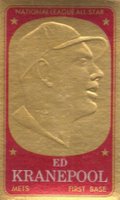 1965 Topps Embossed #6 Ed Kranepool Baseball Card