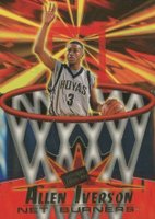 1996 Press Pass Net Burners #41 Allen Iverson Basketball Card