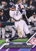 2024 Topps Now #555 Aaron Judge Purple Baseball Card