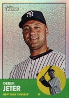 2012 Topps Heritage Chrome #HP33 Derek Jeter Refractor Baseball Card