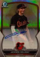 2023 Bowman Draft #BDC118 Jackson Holliday Chrome-SP-Autograph Baseball Card