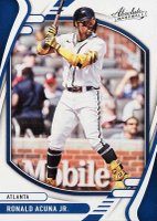 2022 Panini Absolute #30 Ronald Acuna Jr. Baseball Card