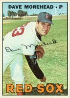 1967 Topps #297 Dave Morehead Baseball Card