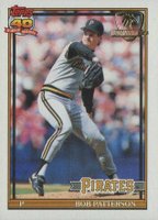 1991 Topps Desert Shield #479 Bob Patterson Baseball Card