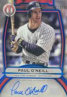 2025 Topps Tribute Tribute Autographs #TAPO Paul O'Neill Blue Baseball Card