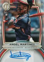 2025 Topps Tribute Tribute Autographs #TAAM Angel Martinez Baseball Card