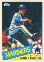 1985 Topps Mini #625 Mark Langston Baseball Card