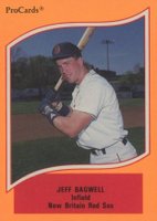 1990 Procards A & AA Minor League Stars #26 Jeff Bagwell Baseball Card