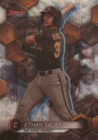 2023 Bowman's Best Top Prospects #TP26 Ethan Salas Wave Refractor Baseball Card
