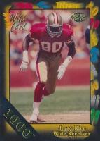 1991 Wild Card #73 Jerry Rice 1000 Stripe Football Card