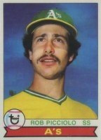 1979 Topps #378 Rob Picciolo Baseball Card