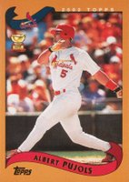 2017 Topps Update Topps All-Rookie Cup Reprints #ARC49 Albert Pujols Baseball Card