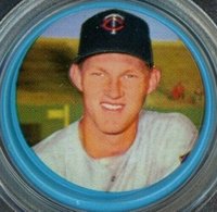 1963 Salada-Junket All-Star Baseball #40 Jim Kaat Baseball Card