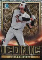 2023 Bowman Chrome Mega Box Bowman Iconic #BI21 Adley Rutschman Baseball Card