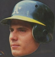 1989 Topps Heads Up Test #18 Jose Canseco Baseball Card