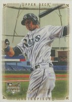 2008 Upper Deck Masterpieces #7 Evan Longoria Baseball Card