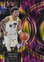 2023 Panini Select #109 Keyonte George Purple Flash Basketball Card