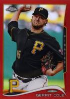2014 Topps Chrome #46 Gerrit Cole Red Refractor Baseball Card