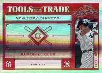 2004 Playoff Absolute Memorabilia Tools of the Trade #TT-39 Derek Jeter Red Spectrum Baseball Card