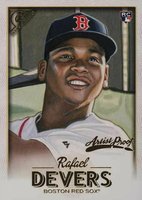 2018 Topps Gallery #127 Rafael Devers Artist Proof Baseball Card