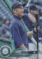 2018 Topps Update #US100 Ichiro At Batting Cage Baseball Card