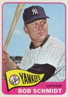 1965 Topps #582 Bob Schmidt Short Print Baseball Card