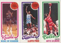 1980 Topps # Richardson/Free/Gilmore Basketball Card