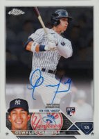 2023 Topps Chrome Update Autograph #RAOCA Oswaldo Cabrera Baseball Card